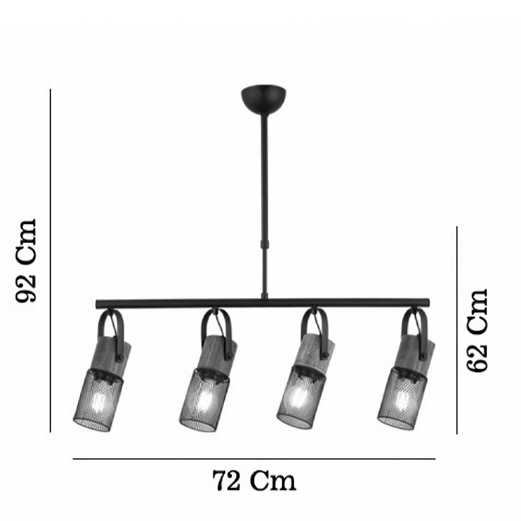 No:60 Sıralı Avize (4'lü)