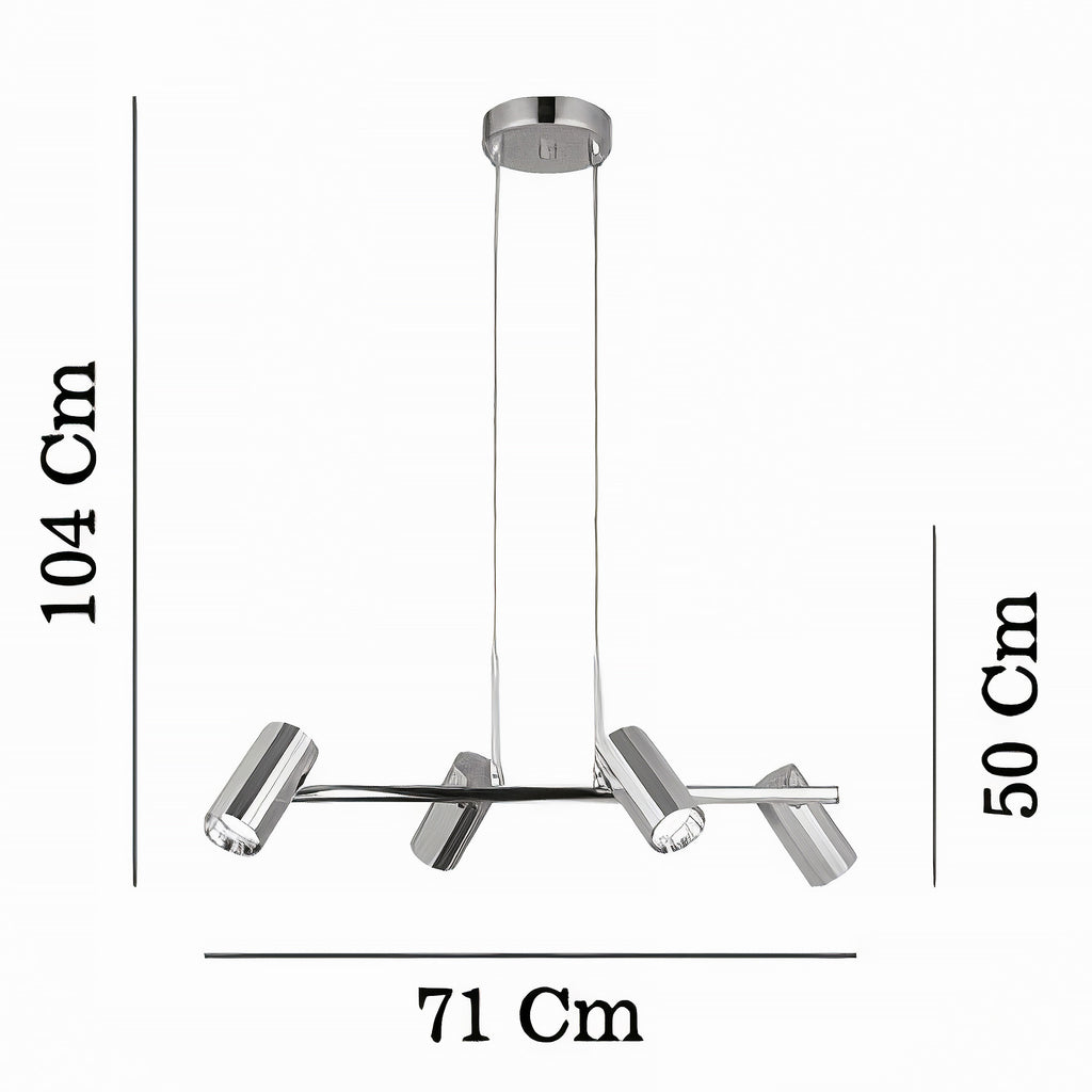No:54 Sıralı Avize (4'lü)