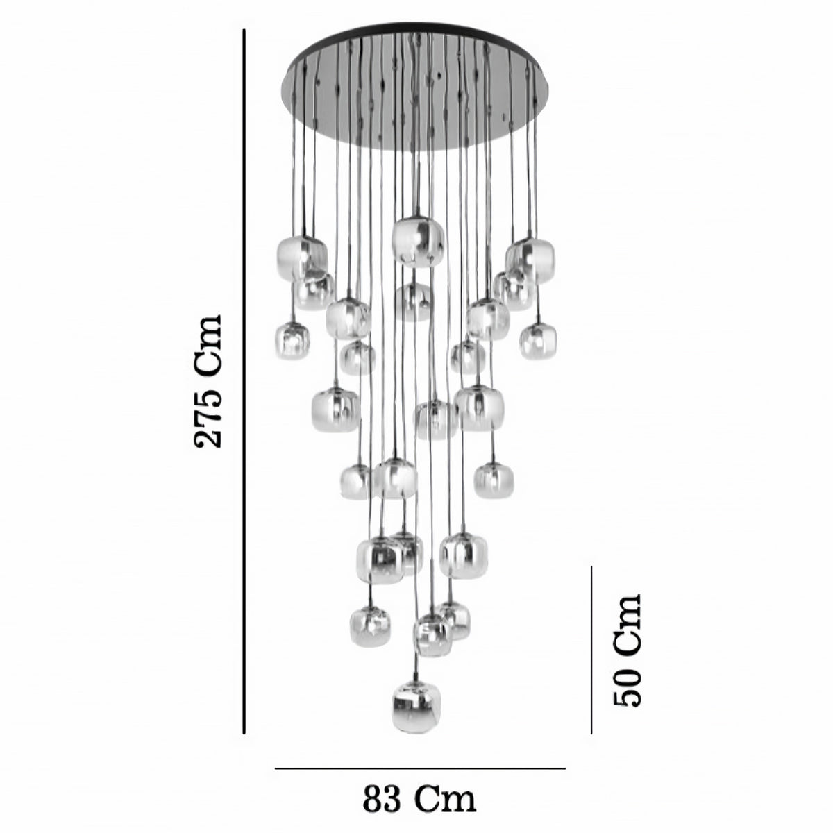No:262 Sarkıt Avize (25'li)