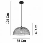 No:244 Sarkıt Avize (35 cm)