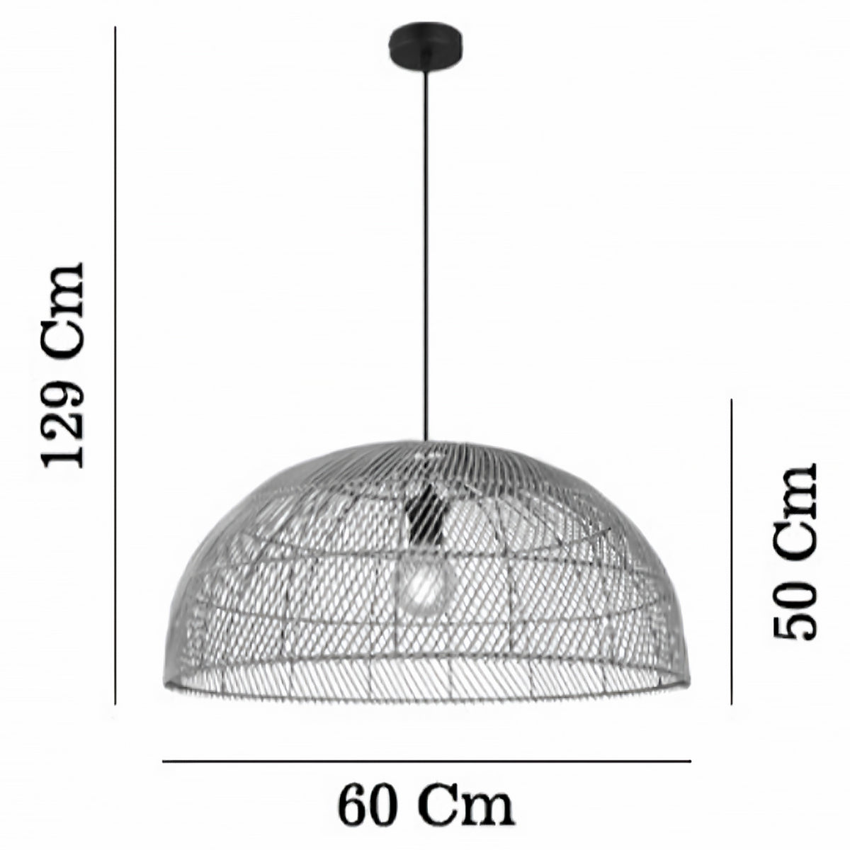No:244 Sarkıt Avize (60 cm)
