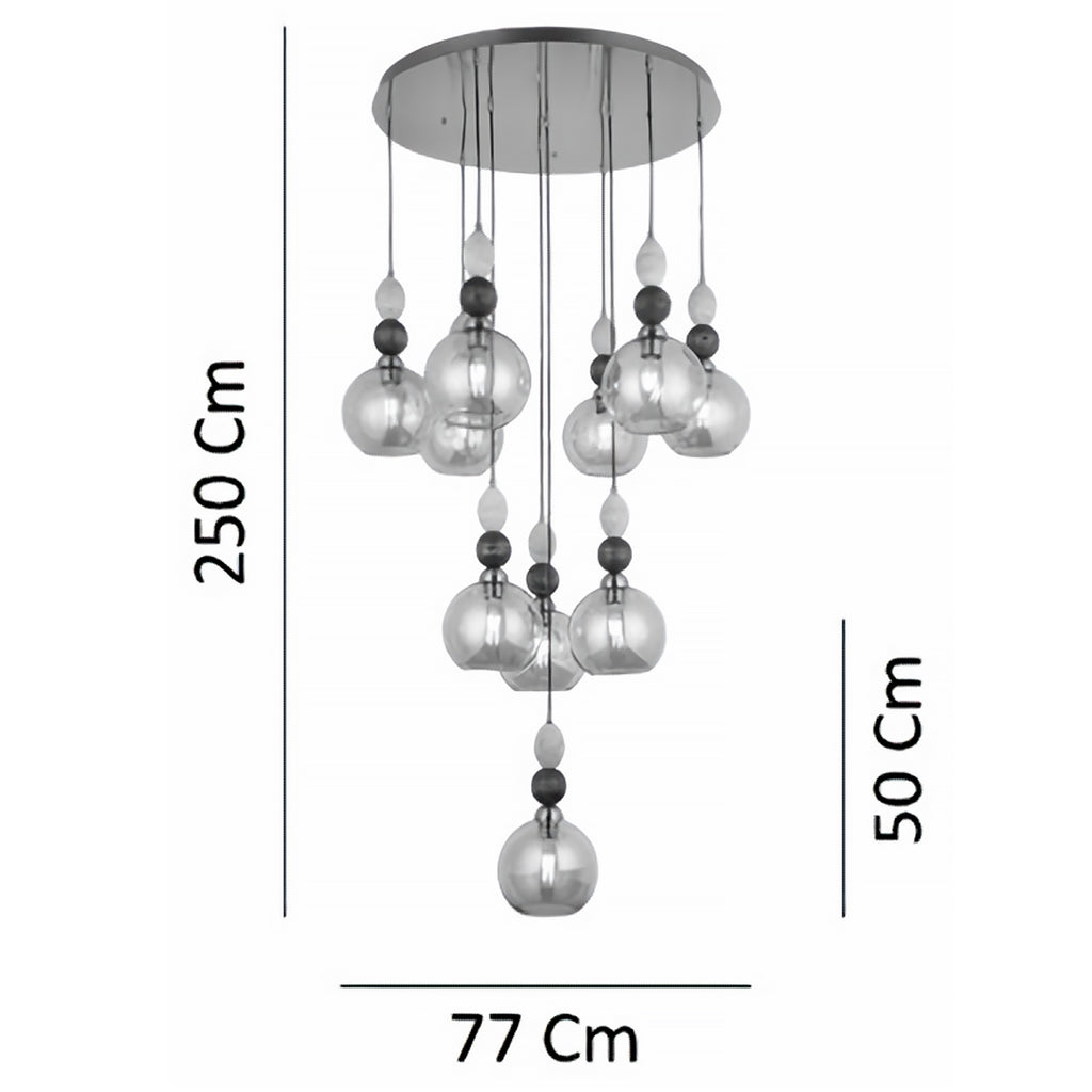 No:338 Sarkıt Avize (10'lu)