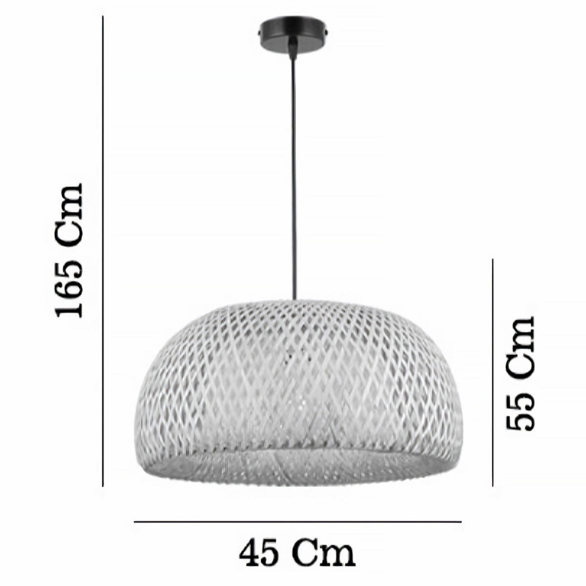 No:62 Sarkıt Avize (45 cm)
