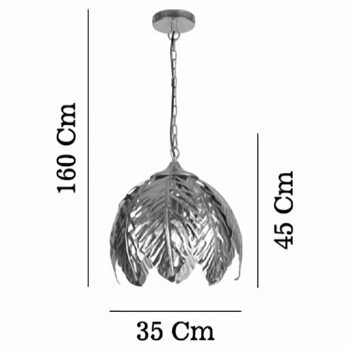 No:211 Sarkıt Avize (35 cm)