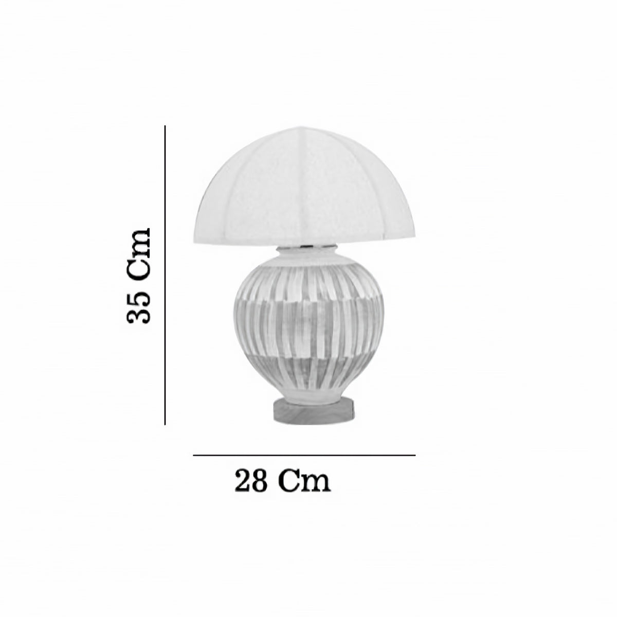 No:322 Masa Lambası (35 cm)