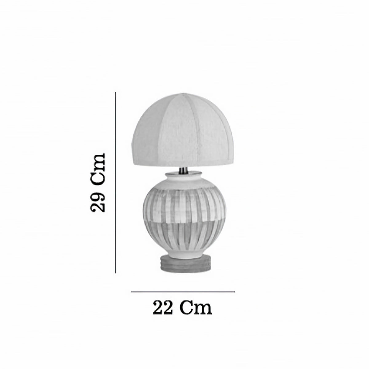 No:322 Masa Lambası (29 cm)