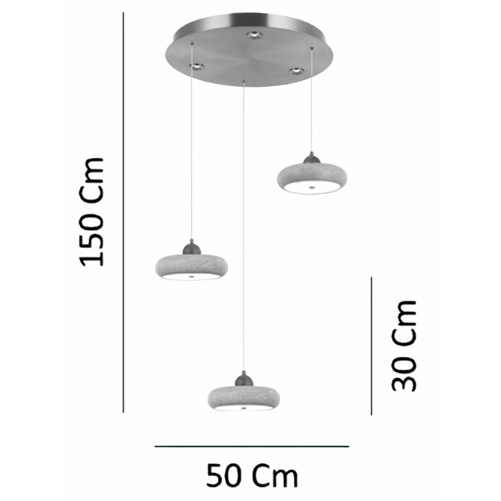 No:330 Sarkıt Avize (3'lü)