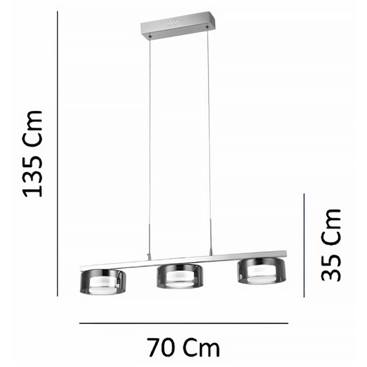 No:363 Sıralı Avize (3'lü)